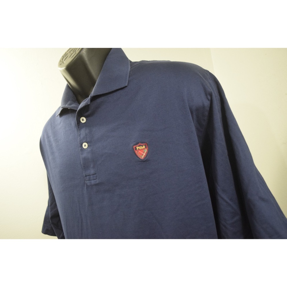 Polo Golf Ralph Lauren Golf Polo Dark Blue Short Sleeve Mens Size XL